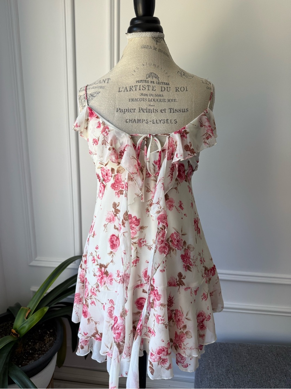 Thirty Thirty Floral Ruffle Mini Dress - Picture 5 of 7